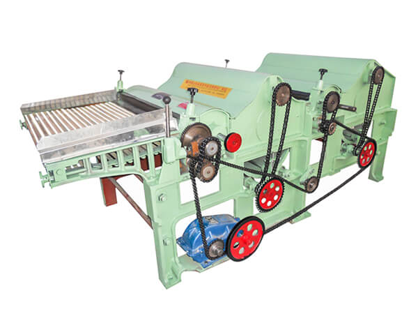 GM250 Two Roller Cotton Waste Recycling Machine 