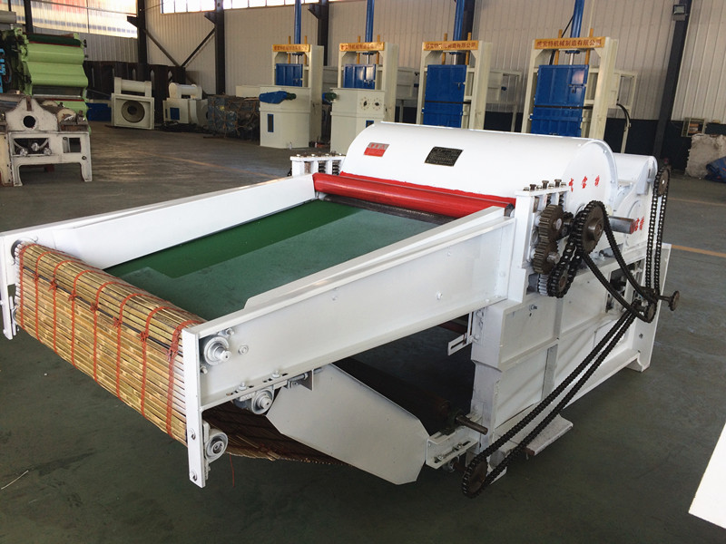 One opener+Six cleaner for hard cotton waste recycling line