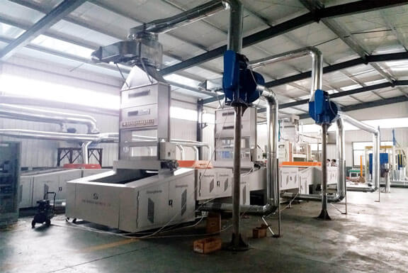 Model 1390 High Output Recycling Line 